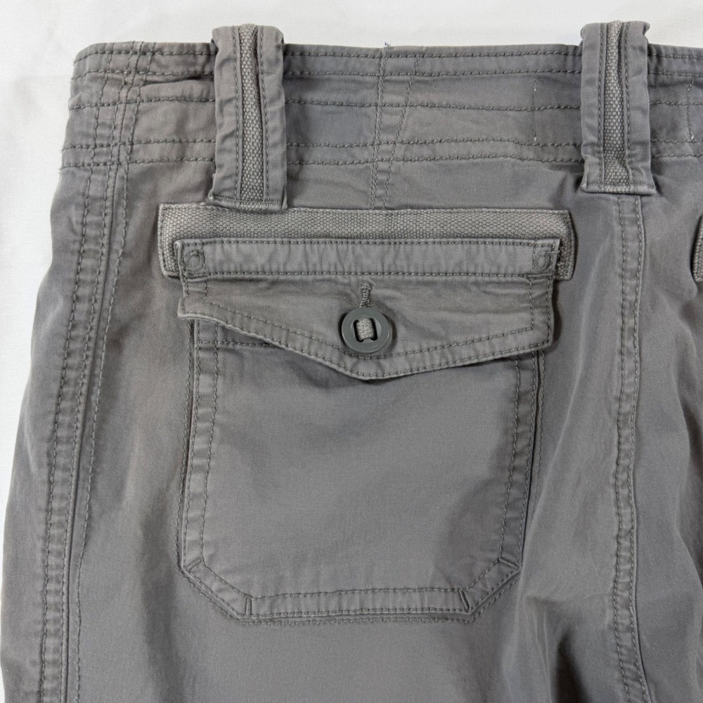 Aventura Womens Organic Cotton Utility Pants Gray Stretch Ankle Size 4 RN40841 - Picture 6 of 11